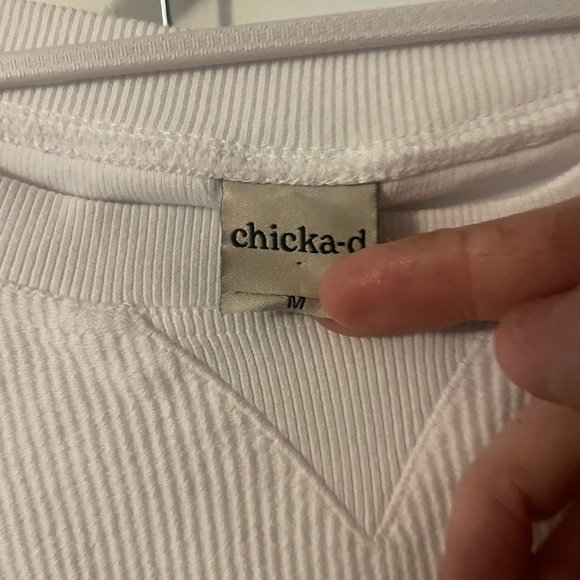 White 'Bride' Ribbed Sweatshirt - Picture 3 of 4